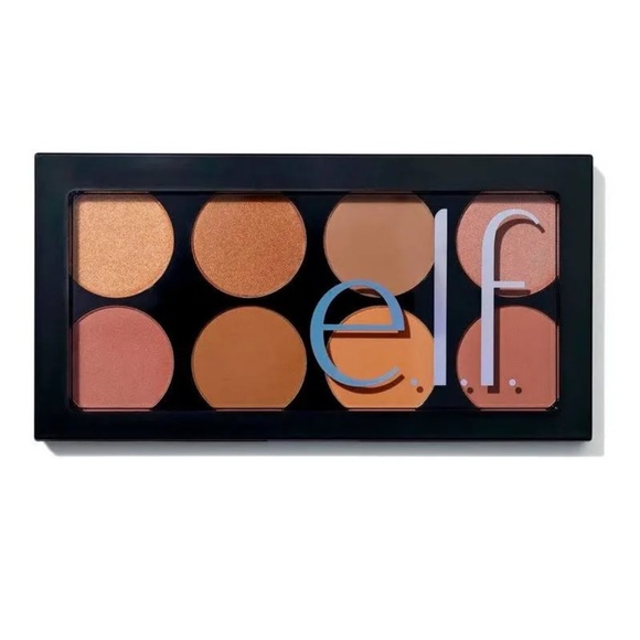 Face Palette with 2 Highlighters, 2 Bronzers, 2 Shimmer Blushes, 2 Matte Blushes - Picture 3 of 6